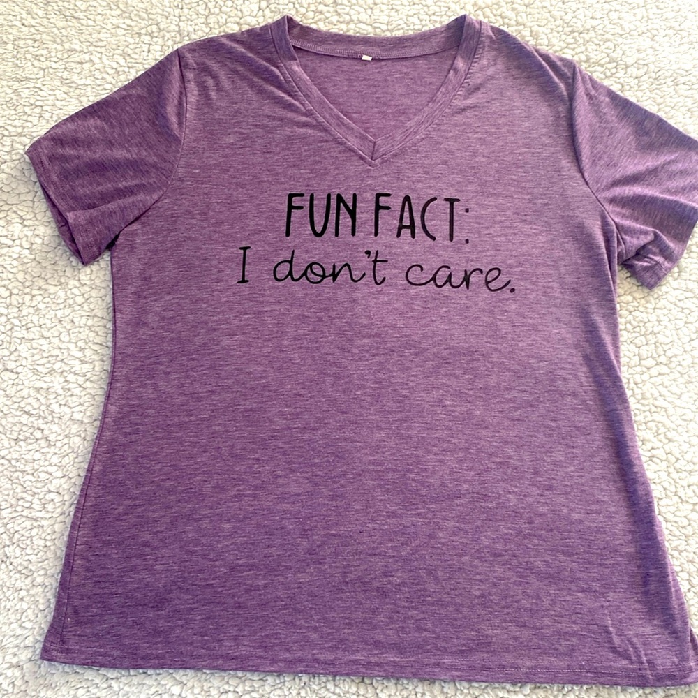 Women’s • XL • purple • funny tee • soft